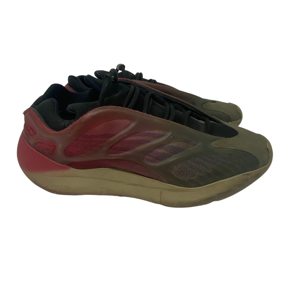 Adidas Yeezy 700 V3 Fade Carbon Red Grey Sneakers GW1814 Mens 11